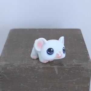 Littlest Pet Shop LPS White Mouse #41